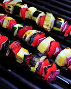 Шашлык из овощей