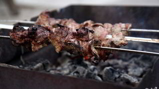 Рецепт Шашлык из печени куриной