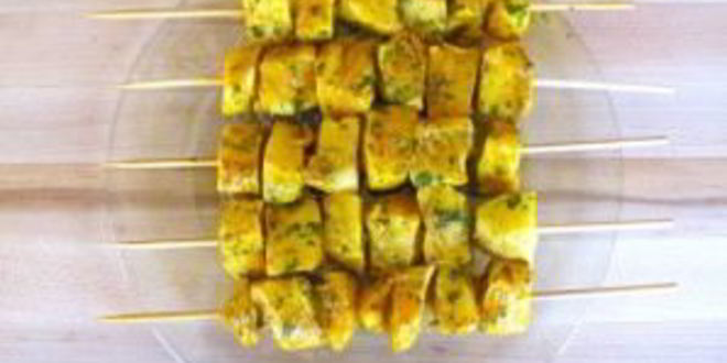 Рецепт шашлык из рыбы