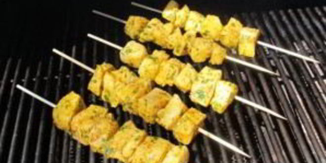 Рецепт шашлык из рыбы