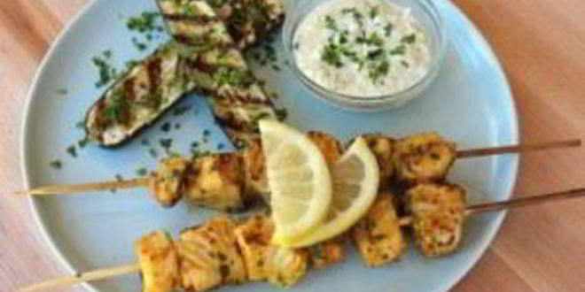 Рецепт шашлык из рыбы