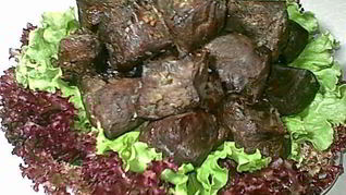 Рецепт Шашлык из сердца