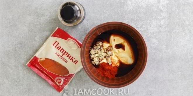 Рецепт шашлык из шампиньонов, маринованных в майонезе