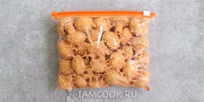 Рецепт шашлык из шампиньонов, маринованных в майонезе