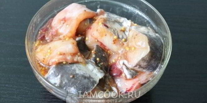 Рецепт шашлык из сома в духовке