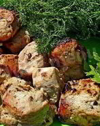 Шашлык из свинины с луком