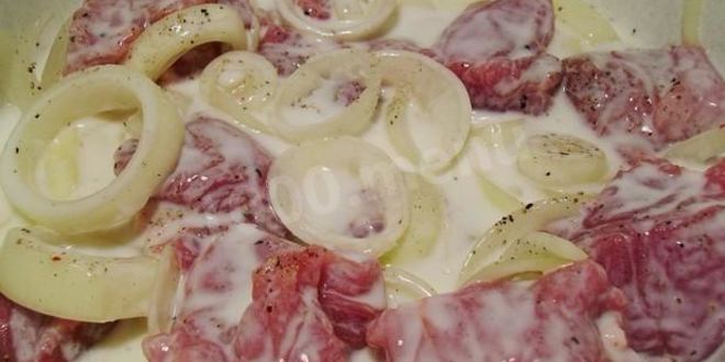 Рецепт шашлык из свинины с луком