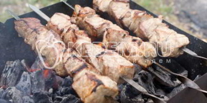 Рецепт шашлык из свинины с уксусом