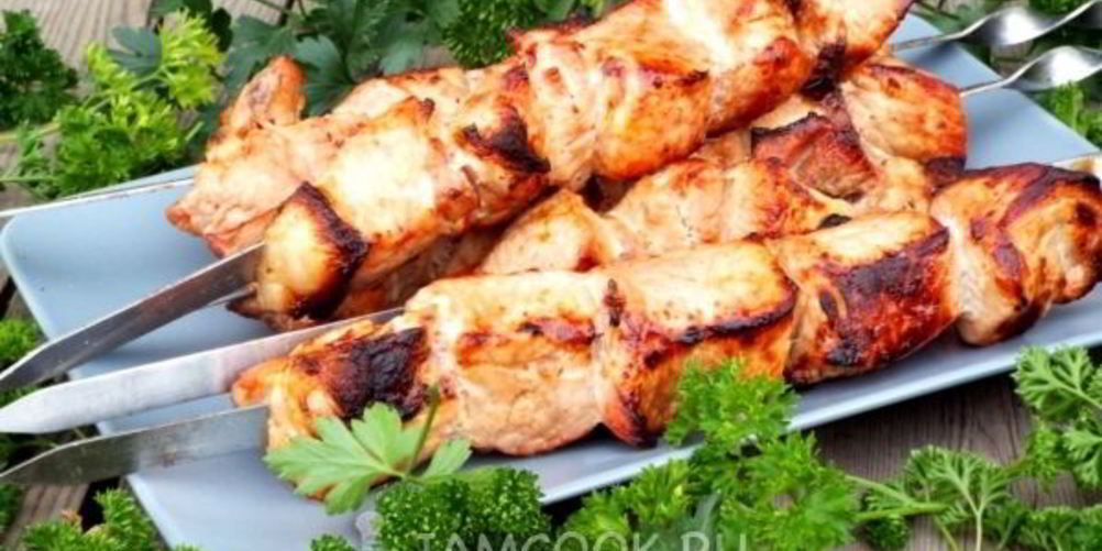 Рецепт шашлык из свинины с уксусом