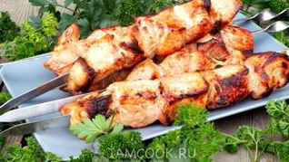 Рецепт Шашлык из свинины с винным уксусом