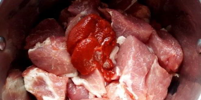 Рецепт шашлык из свинины с винным уксусом