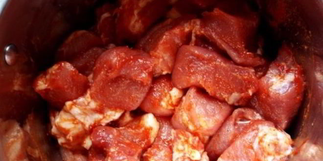 Рецепт шашлык из свинины с винным уксусом