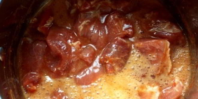 Рецепт шашлык из свинины с винным уксусом