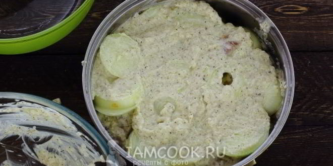 Рецепт шашлык из свинины в майонезе