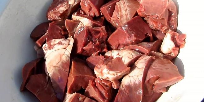 Рецепт шашлык из свиного сердца