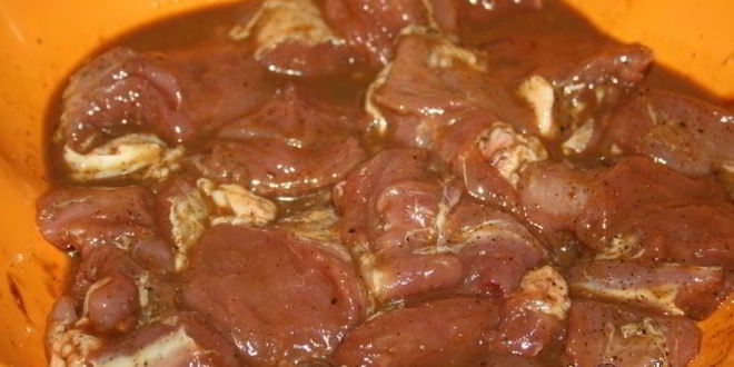 Рецепт шашлык из свиной вырезки в квасе