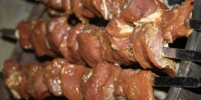 Рецепт шашлык из свиной вырезки в квасе
