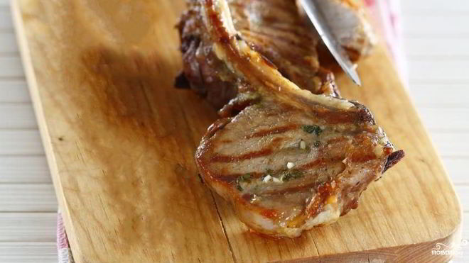 Рецепт Шашлык из телятины на косточке