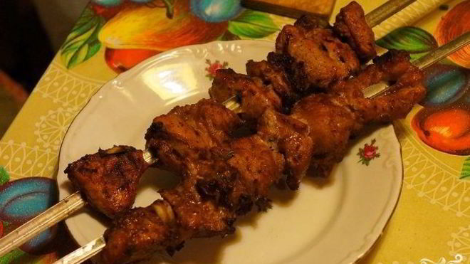 Рецепт Шашлык из телятины