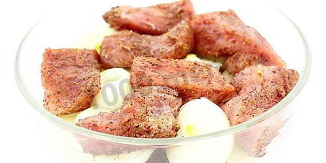 Рецепт шашлык на гриле в томатном соке