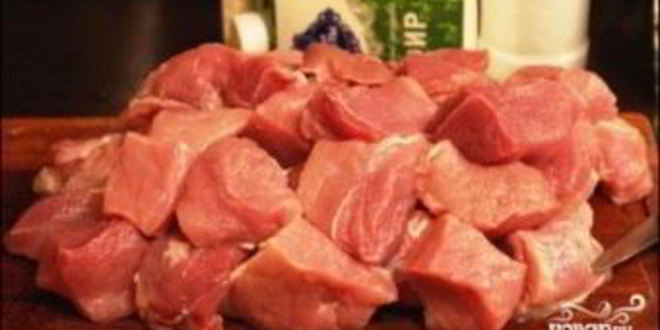 Рецепт шашлык на кефире