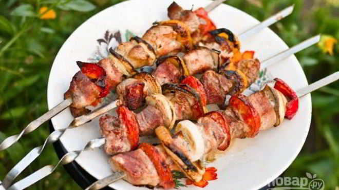 Рецепт Шашлык на лимоне