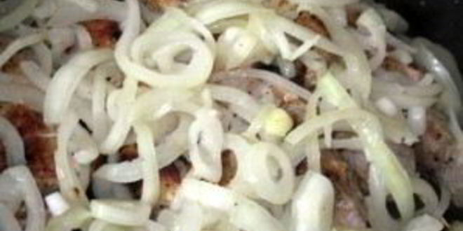 Рецепт шашлык на сковороде из свинины