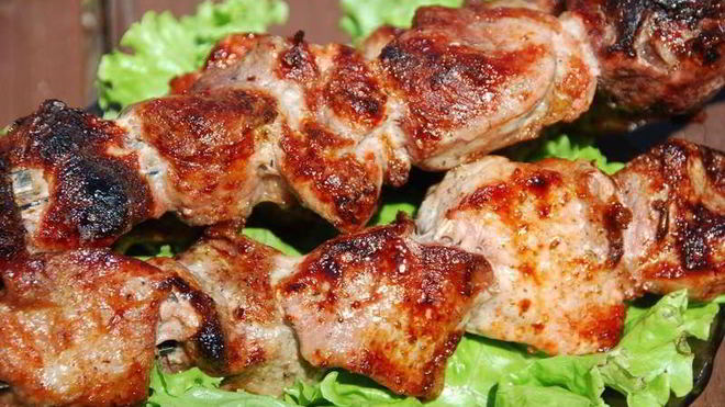 Рецепт Шашлык по-американски