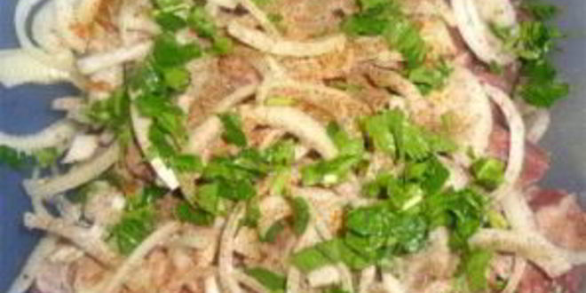 Рецепт шашлык по-американски