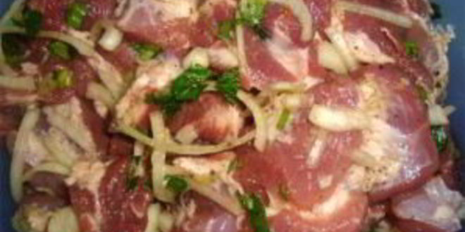 Рецепт шашлык по-американски