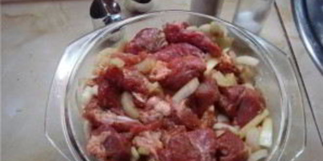 Рецепт шашлык по-советски