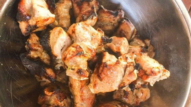 Рецепт Шашлык под водку