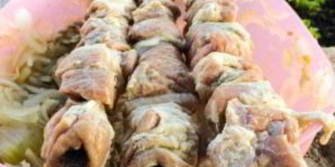 Рецепт шашлык под водку