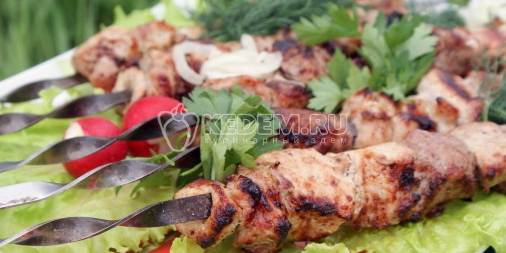 Рецепт пряный шашлык