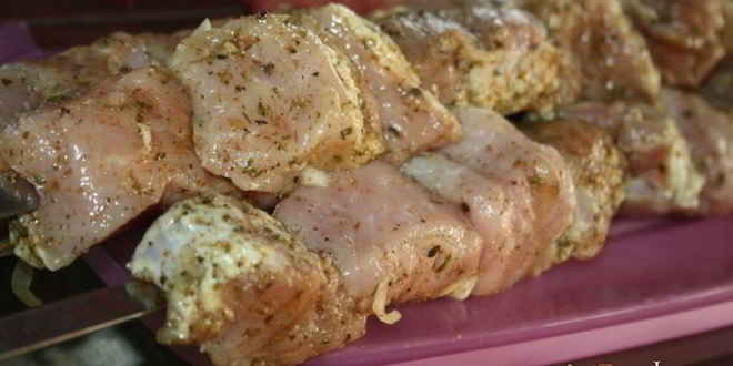 Рецепт шашлык сочный в луковом маринаде