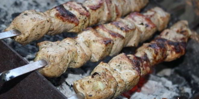 Рецепт шашлык сочный в луковом маринаде