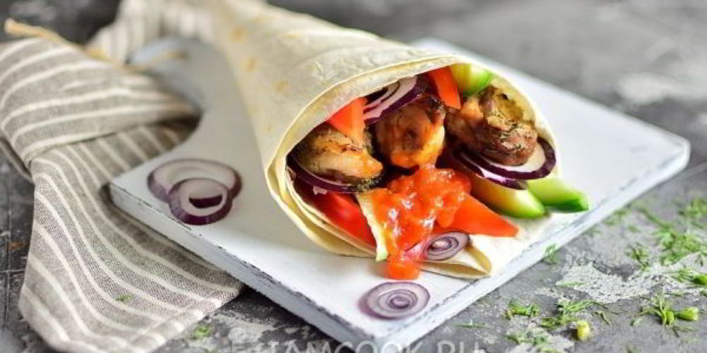 Как приготовить шашлык в лаваше