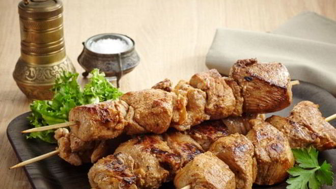 Рецепт Шашлык в маринаде с медом и соевым соусом