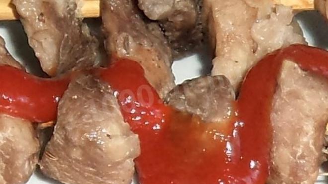 Рецепт Шашлык в микроволновке