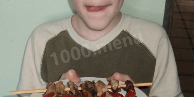 Рецепт шашлык в микроволновке