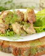 Шашлык в рукаве в духовке