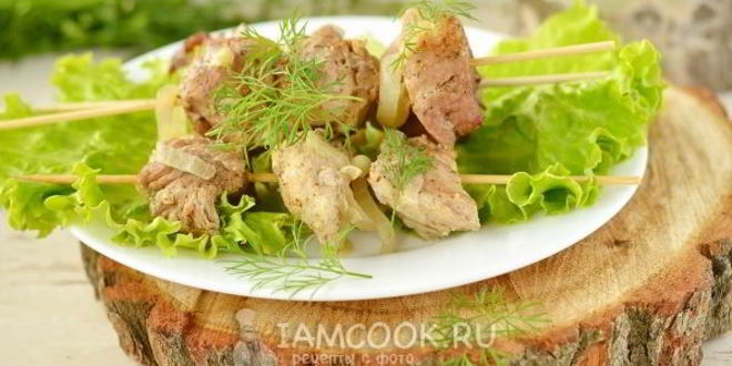 Рецепт шашлык в рукаве в духовке