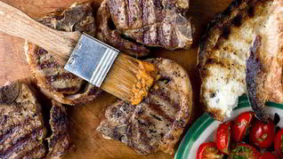 Рецепт Шашлык в рукаве