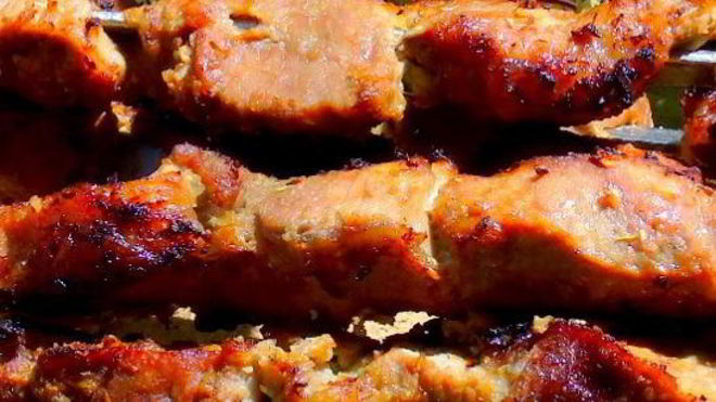 Рецепт Шашлык в терияки и луке