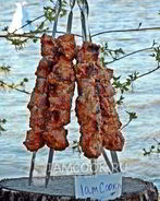 Шашлык в томатном соке