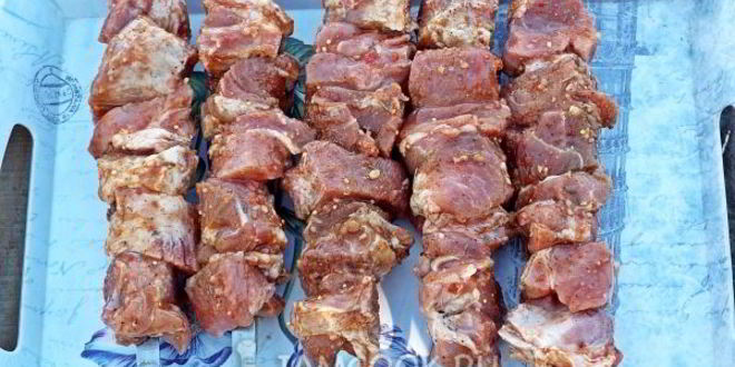 Рецепт шашлык в томатном соке