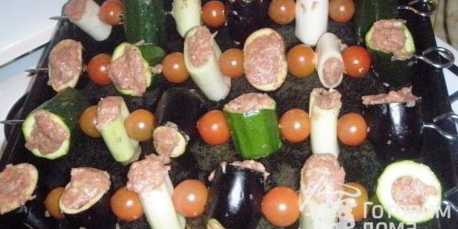 Рецепт шашлыки фаршированные пикничок