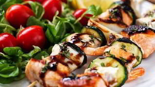 Рецепт Шашлыки из морепродуктов