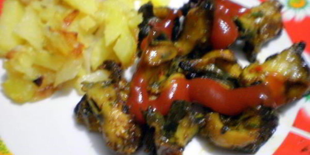 Рецепт свиные шашлыки с яблоками