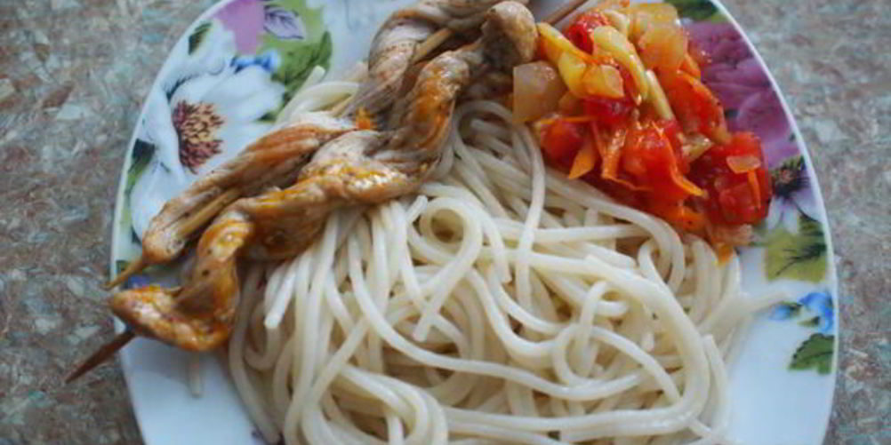 Как приготовить шашлыки с соусом